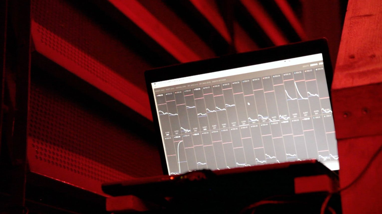 The Processing Sketch that controls the installation