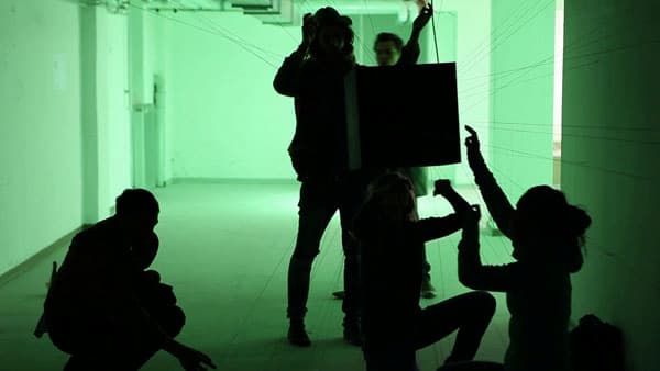 Black Cube – interactive sound sculpture