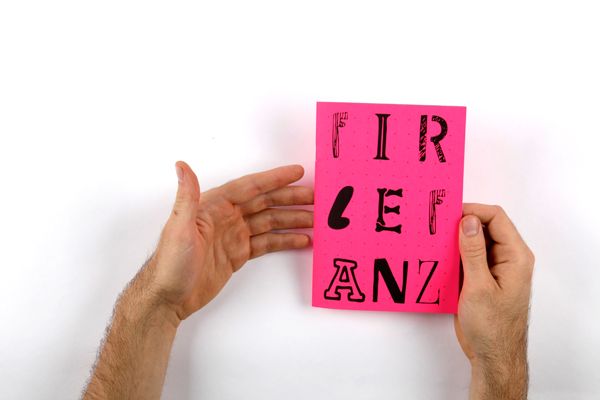 Firlefanz Font Teaser Magazine