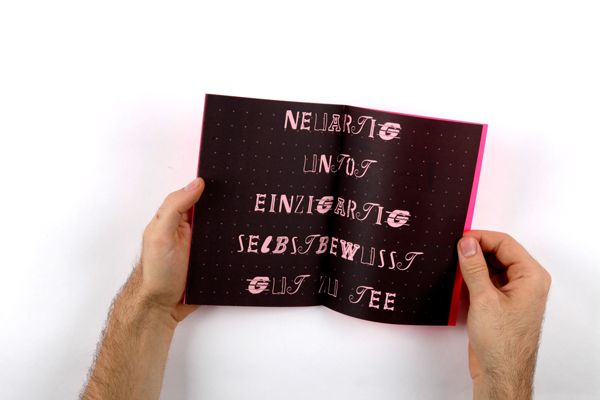 Firlefanz Font Teaser Magazine