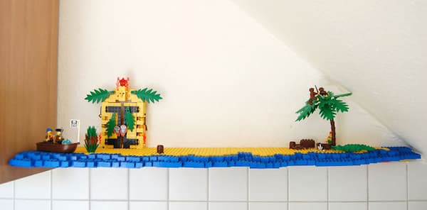 The amazing lego spice rack adventure island, empty