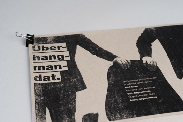 Überhangmandat explained with fighting politicians